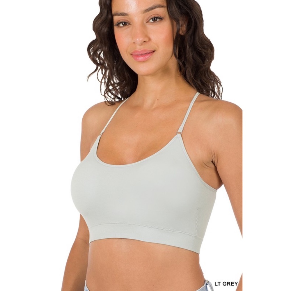Bralette - Lounge style - Gray